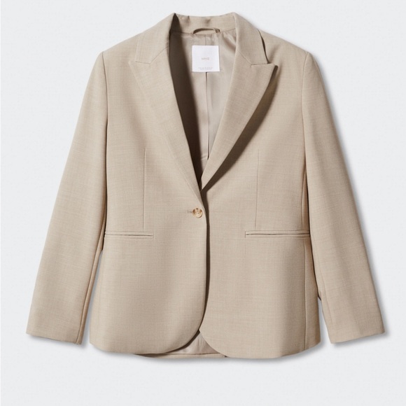 Mango Single breasted blazer - Picture 5 of 7
